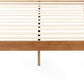 Alderwood Platform Bed – Solid Wood Minimal Frame (Queen)