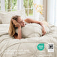 Valen Pintuck Comforter Set – 7 Piece Modern Bedding Collection